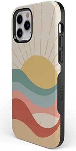 Casely iPhone 12/12 Pro Case | הנה השמש | מארז שקיעה חמודה של צבעי צבע